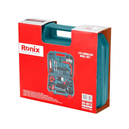 [RS-8013] Set di avvitatori a batteria 12V - 35 pz - 10mm - 21N.m