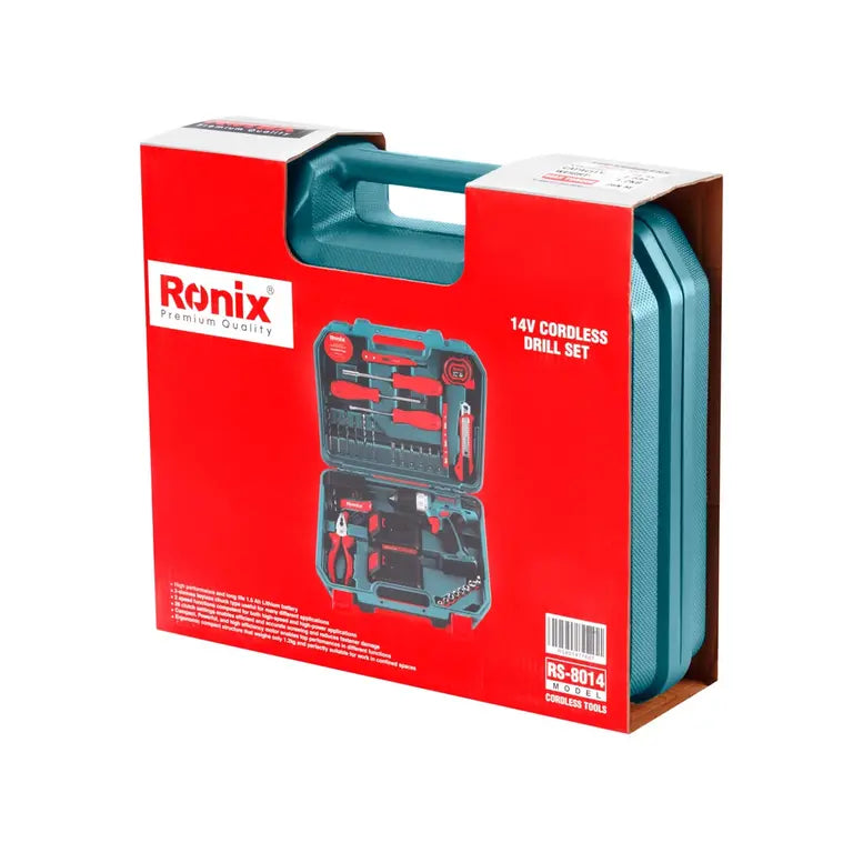 [RS-8014] Set di avvitatori a batteria 14V-33pcs-10mm-26N.m