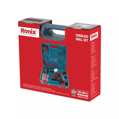 [RS-8613] Set di Avvitatori a Percussione Cordless 12V - 19 pezzi