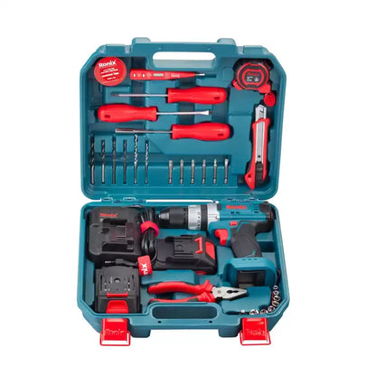 [RS-8615] Set di Avvitatori a Percussione Cordless 16V - 33 pcs