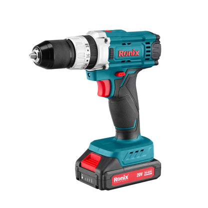 [8620] Trapano avvitatore a percussione cordless 20v 10mm-35N.m