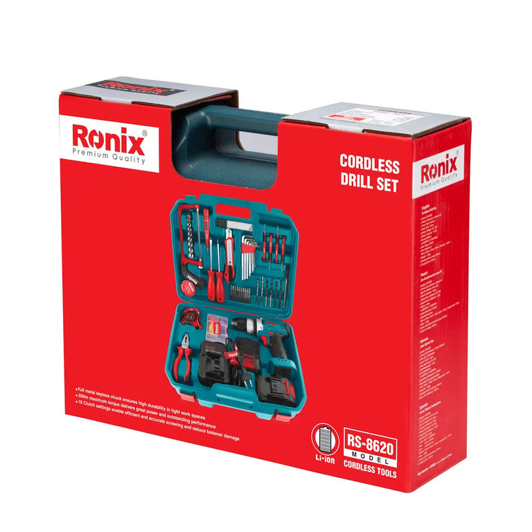 [8620] Trapano avvitatore a percussione cordless 20v 10mm-35N.m