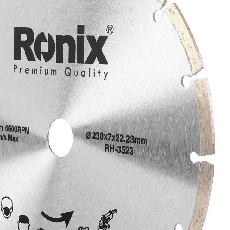 RONIX : RH-3523 230mm  Disco per Taglio Pietra