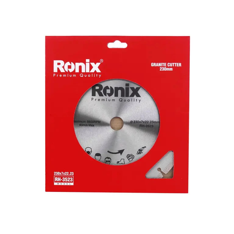RONIX : RH-3523 230mm  Disco per Taglio Pietra