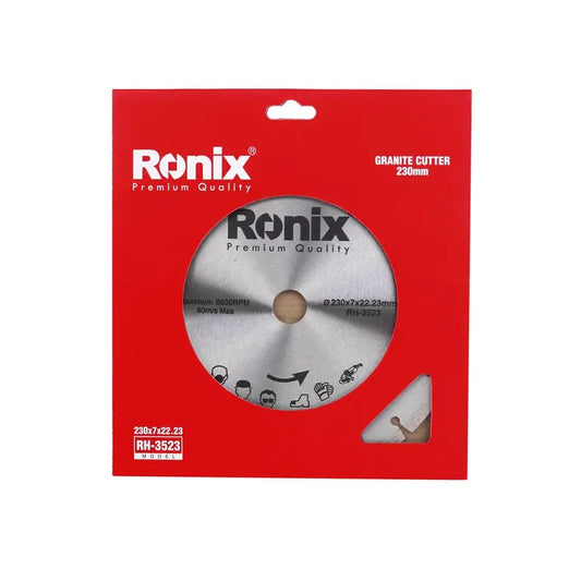 RONIX : RH-3523 230mm  Disco per Taglio Pietra