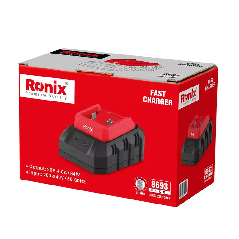 RONIX 8693 22V Caricatore Rapido 4A