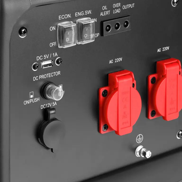 RONIX : RH-4795 Generatore Inverter a Benzina 3.5 Kw-7.5L